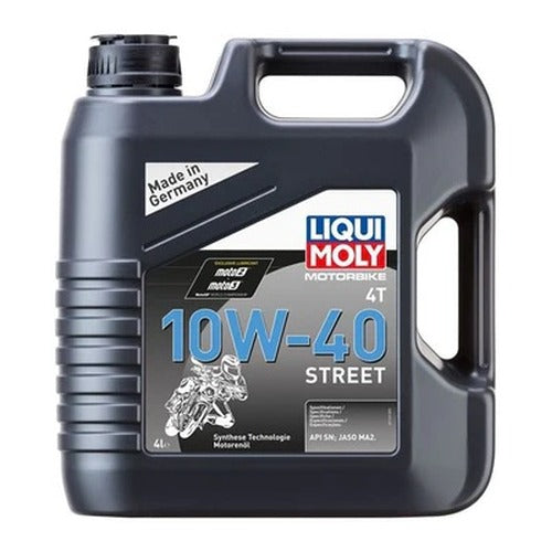 10W40 4T Street Motosiklet Motor Yağı 1 Litre