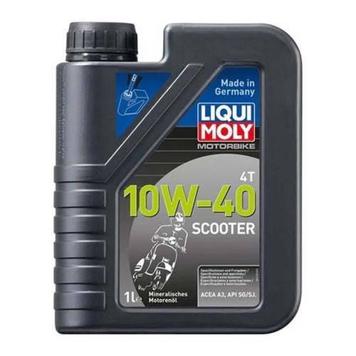 10W40 4T Scooter Motosiklet Motor Yağı 1 Litre