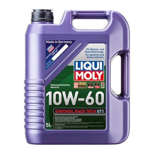 10W60 Motor Yağı Synthoil Race Tech GT1 5 Litre