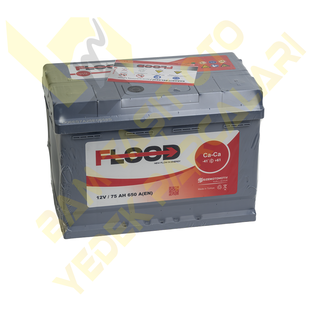 75 Amper 12 Volt Akü