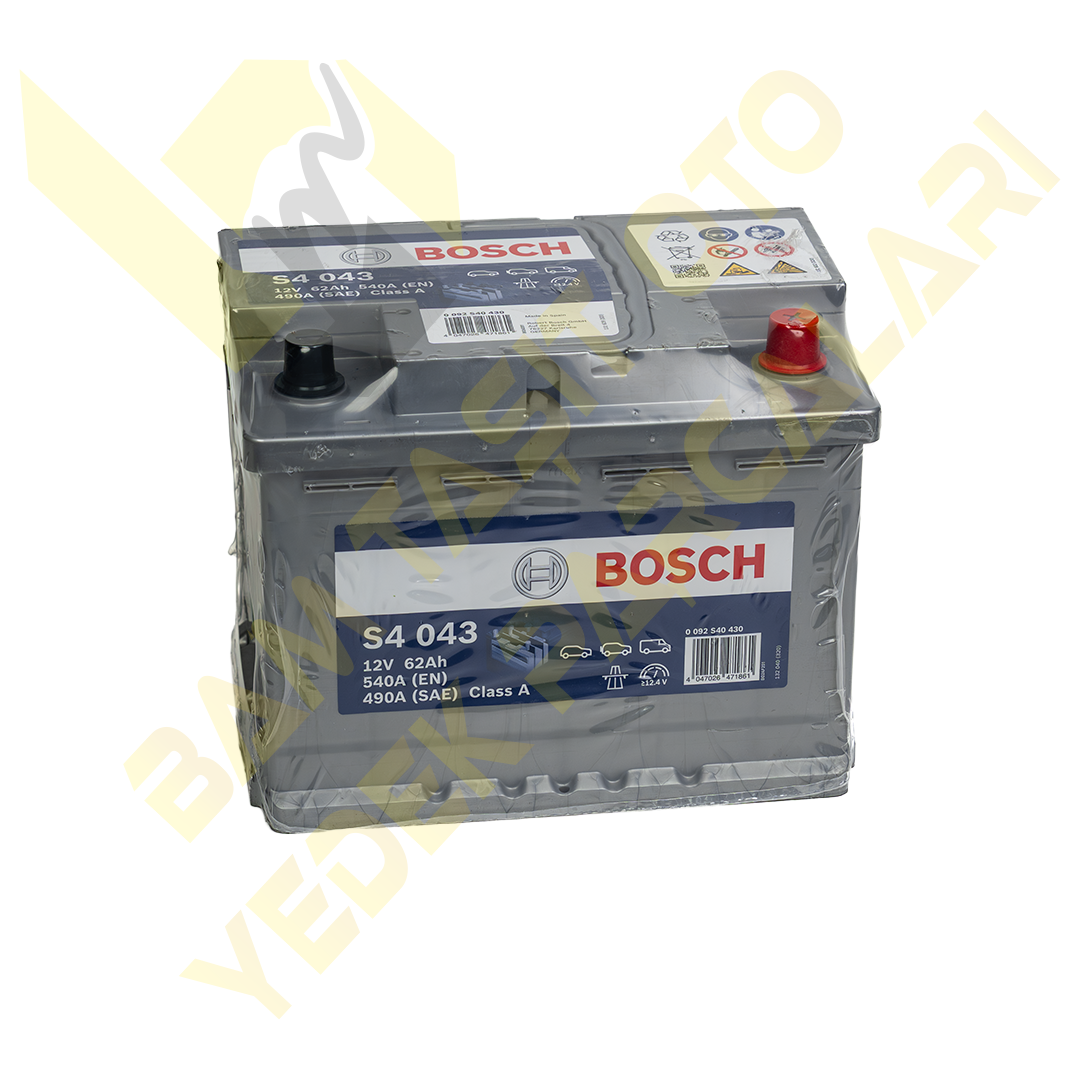 62 Amper 12 Volt Akü