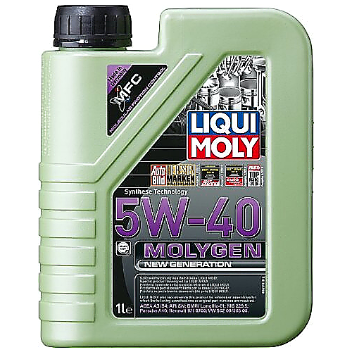 0W40 Motor Yağı Molygen New Generation 1 Litre